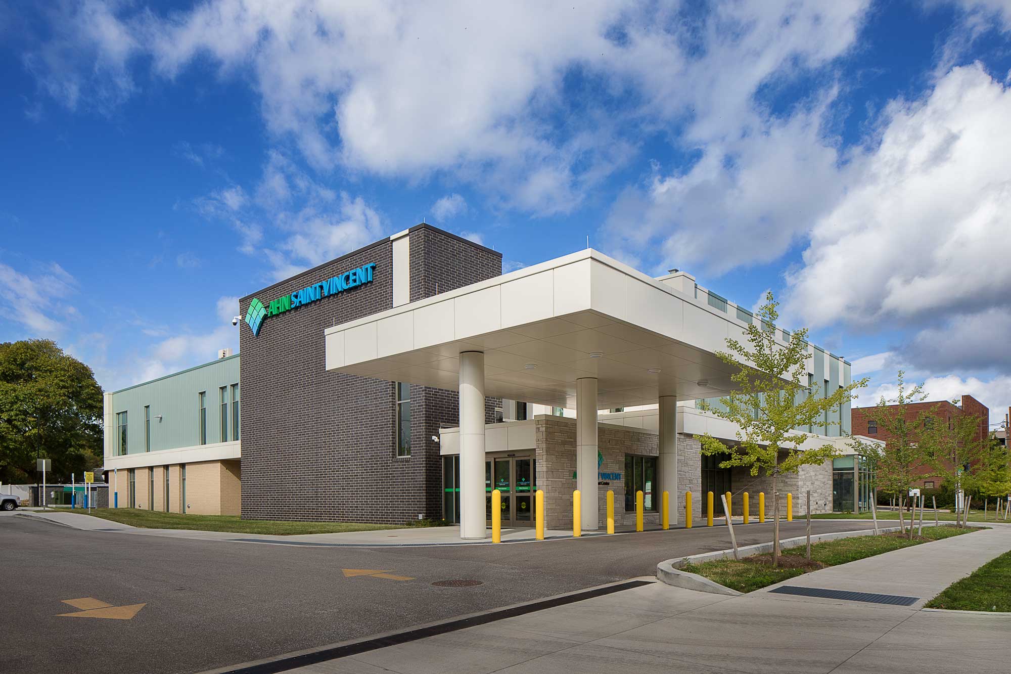 AHN Saint Vincent Hospital Community Cancer Center Exterior