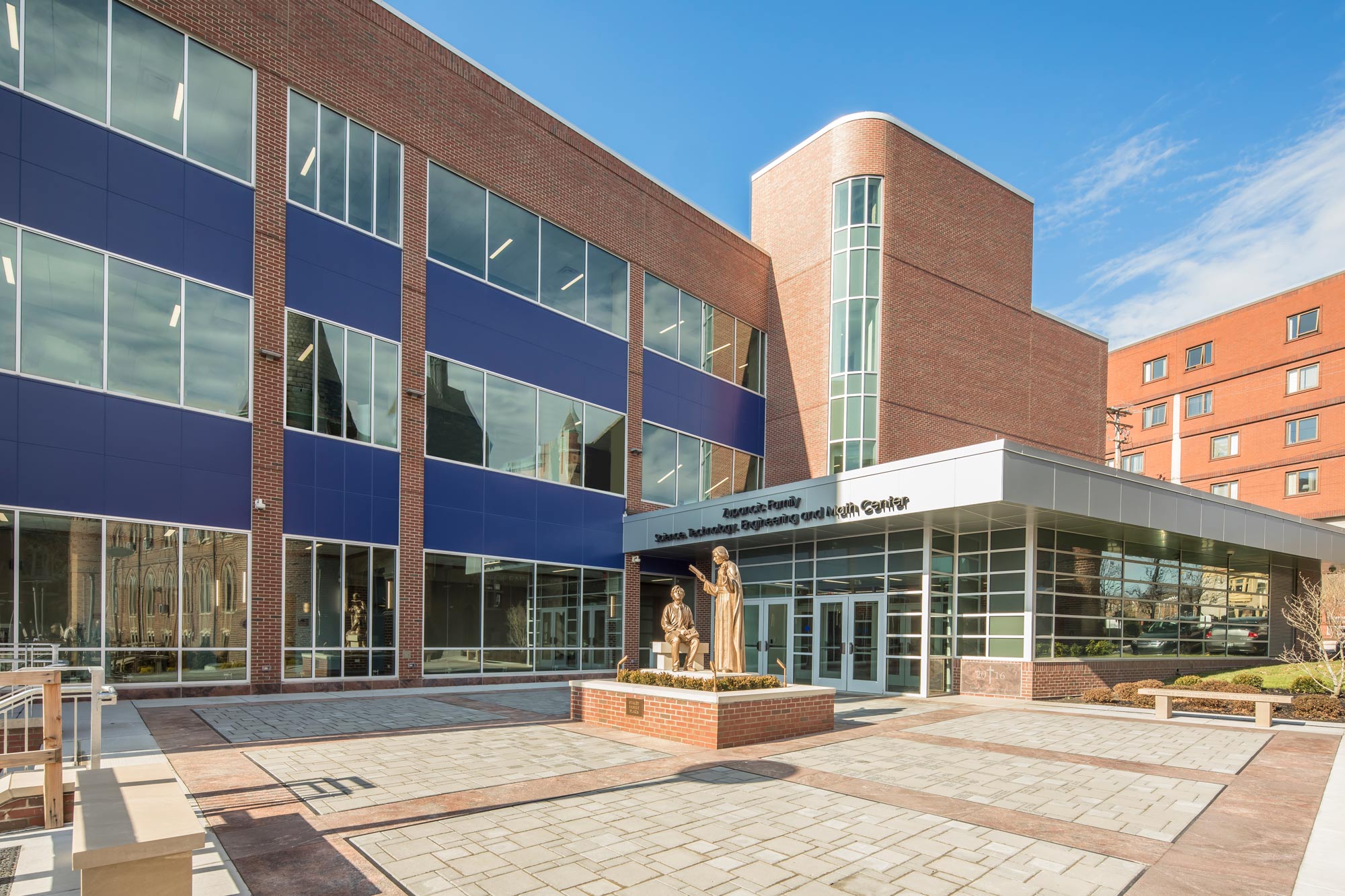 Central Catholic High School Exterior Entryway