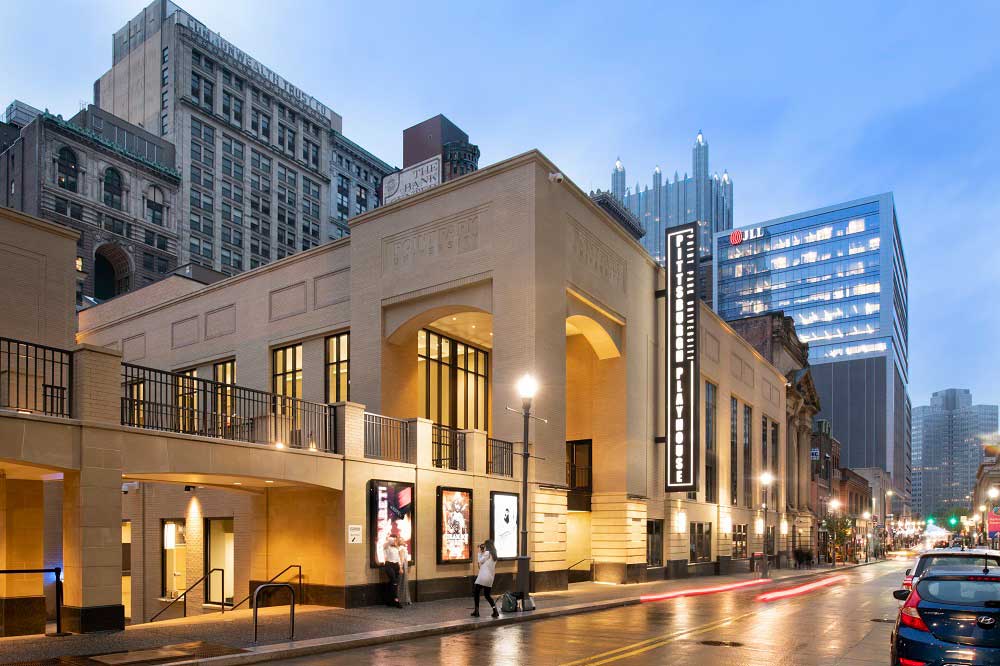 Point Park University Pittsburgh Playhouse Exterior