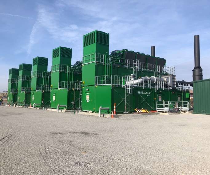 Pittsburgh International Airport Microgrid Exterior