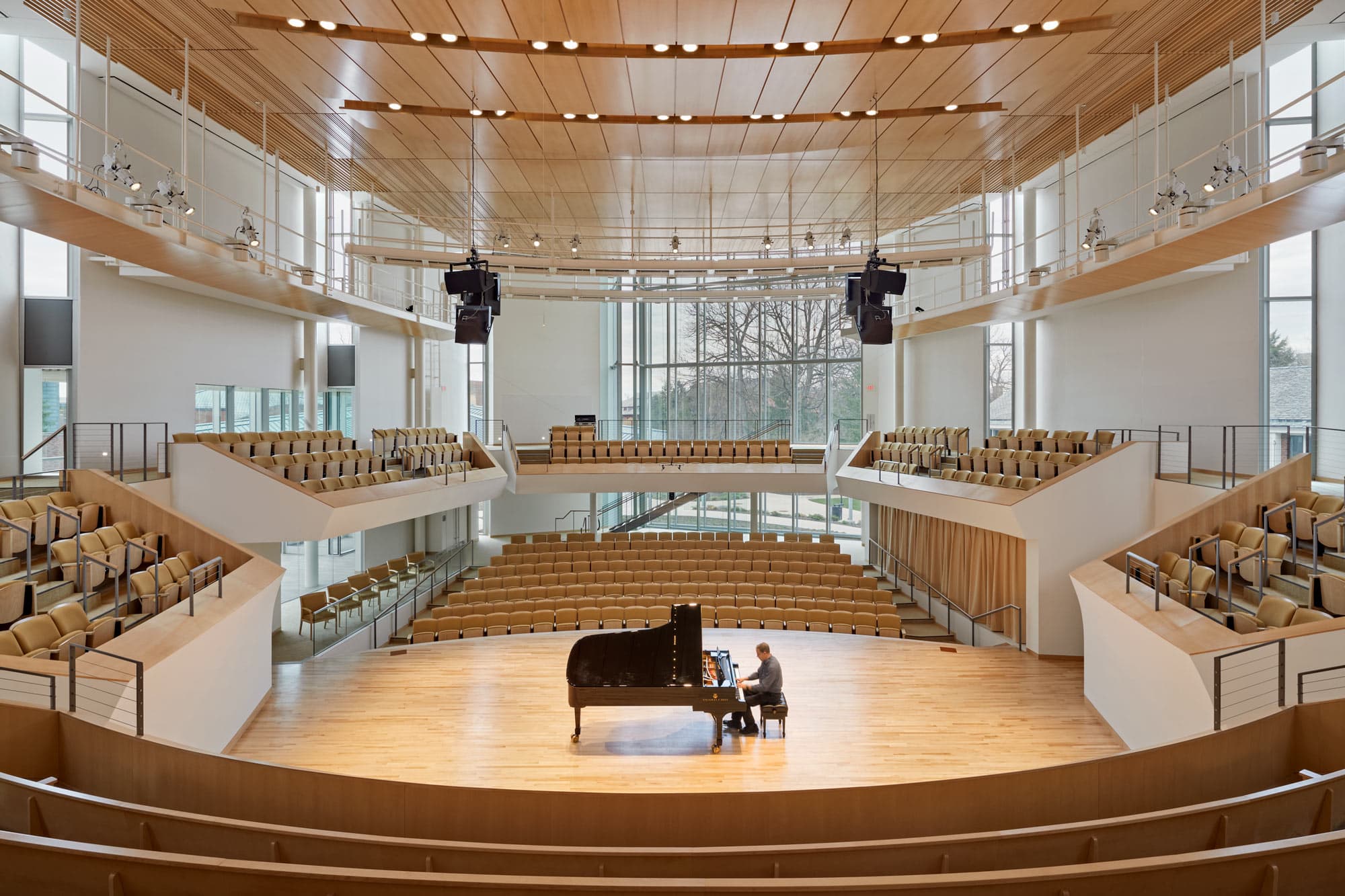 The Pennsylvania State University Recital Hall Interior
