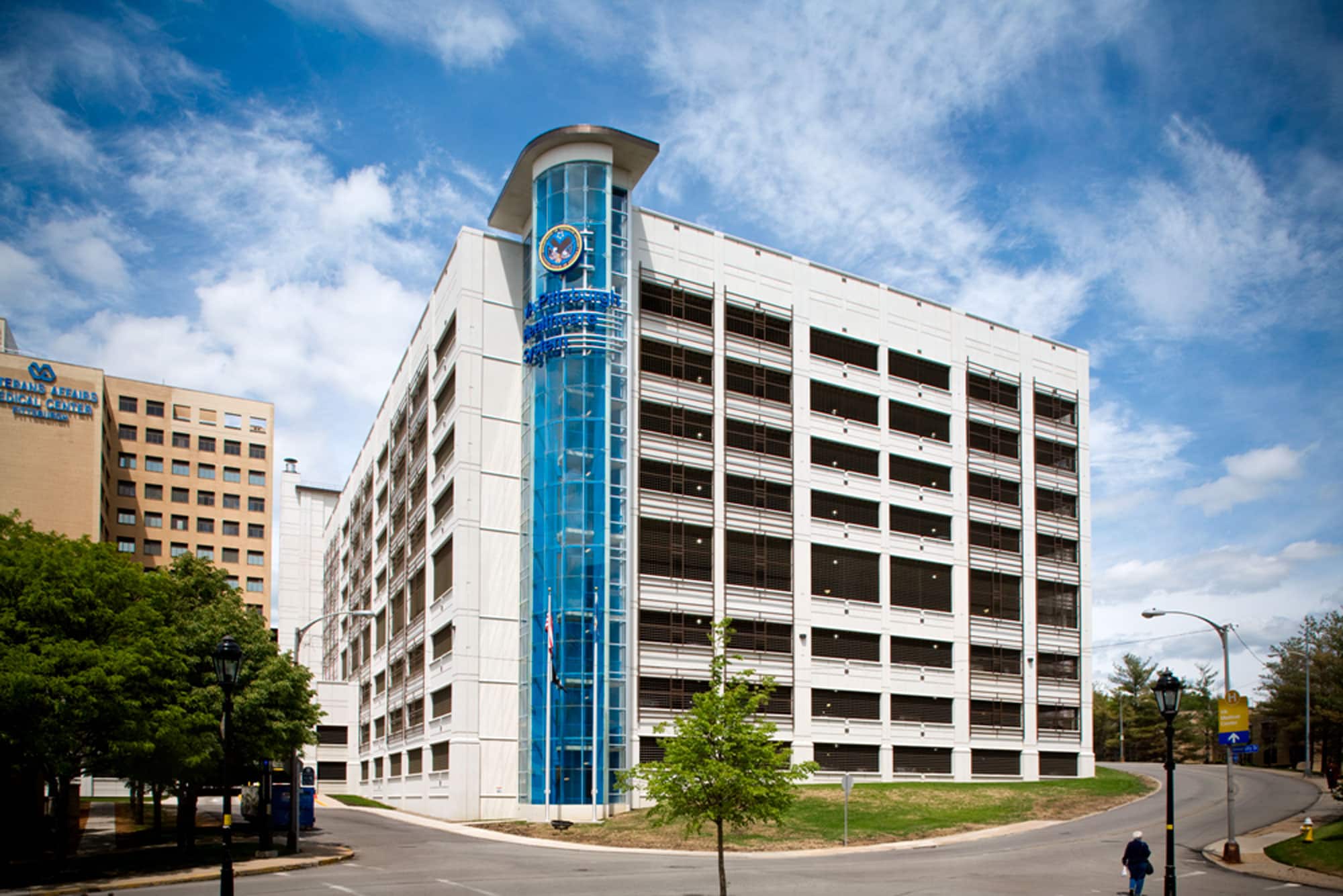 Veterans Administration Parking Garage Exterior