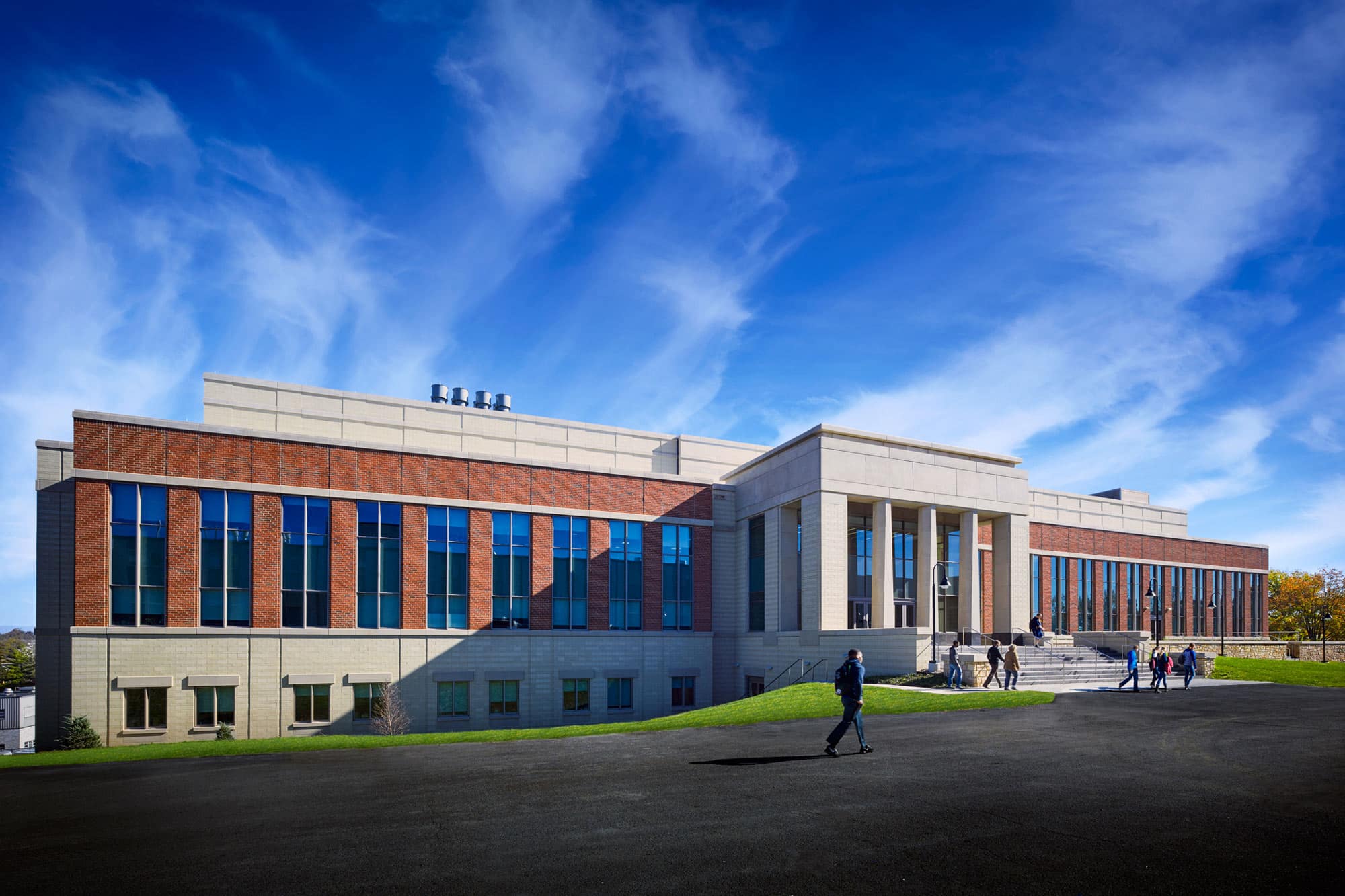 West Virginia University Building Exterior