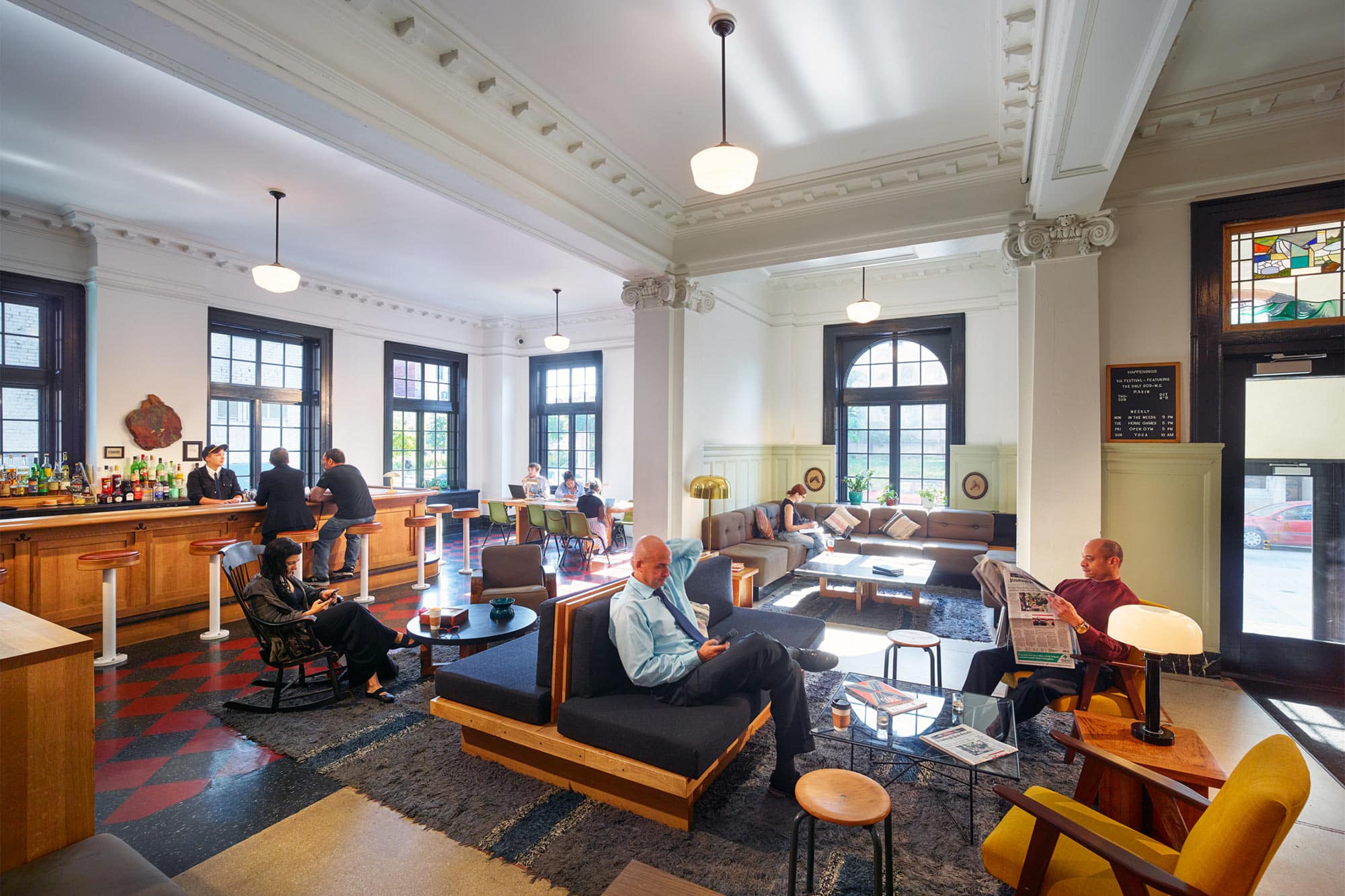 Ace Hotel Interior Common Space