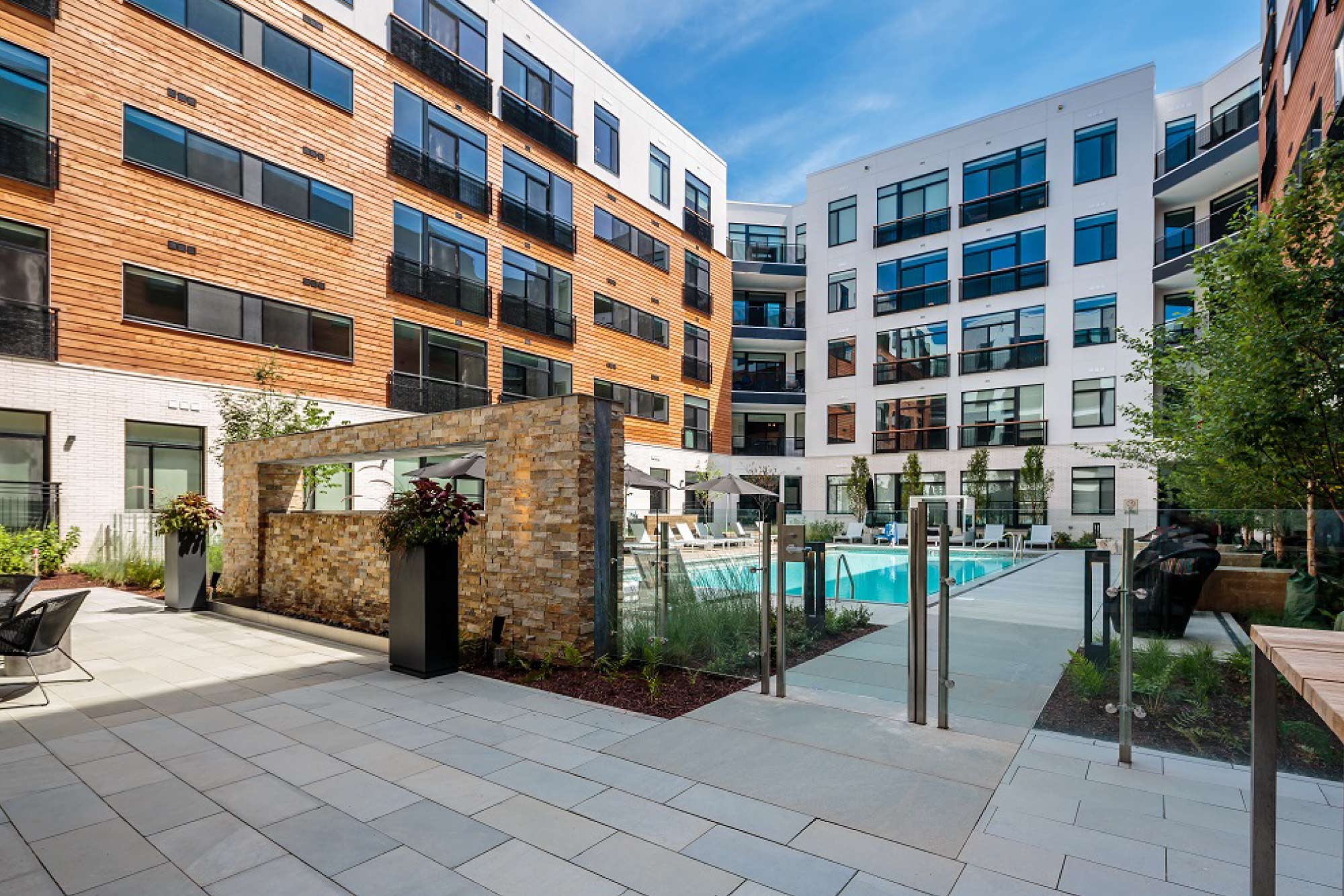 Eastside Apartments Exterior View of Pool
