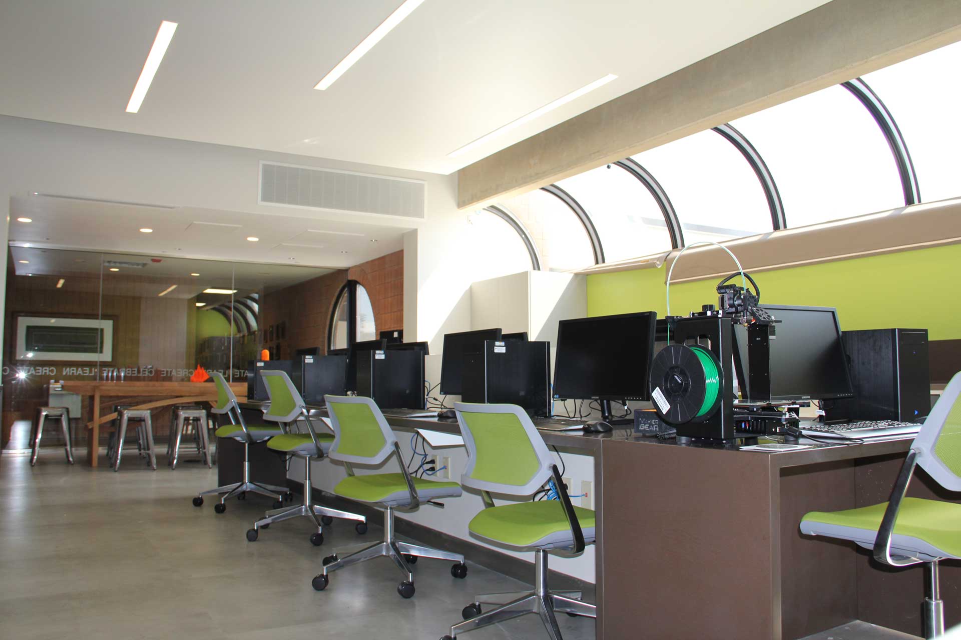 Manchester Craftsmen's Guild Computer Room Interior