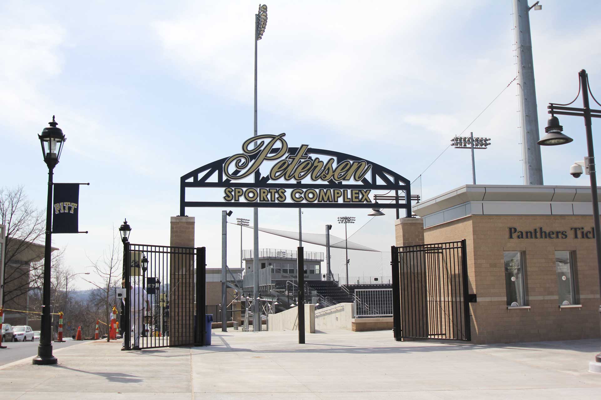 University of Pittsburgh Peterson Sports Complex Entryway